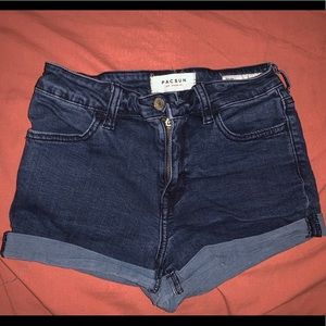 PacSun denim shorts
